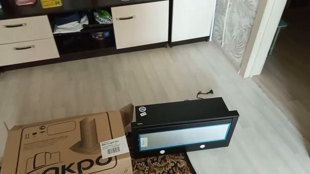 Распаковка — Вытяжка телескопическая Akpo Light Eco 60 WK-7 смотреть онлайн