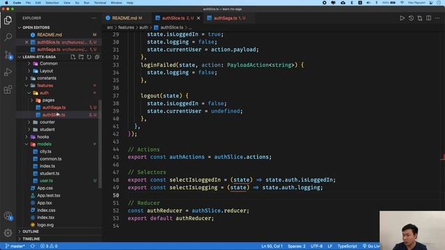 Redux Saga: 16 - Setup slice to handle login in redux toolkit смотреть онлайн