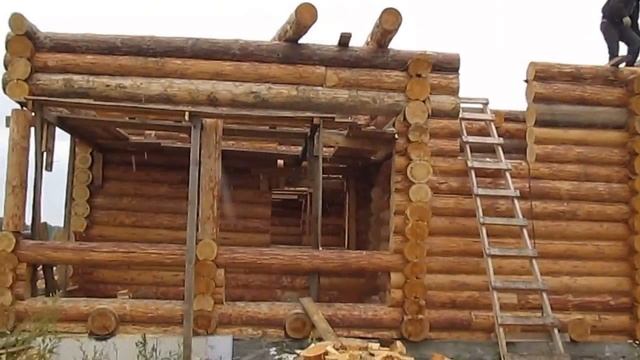 Ручная рубка,русская рубка в чашу,в обло 8(3953)267972