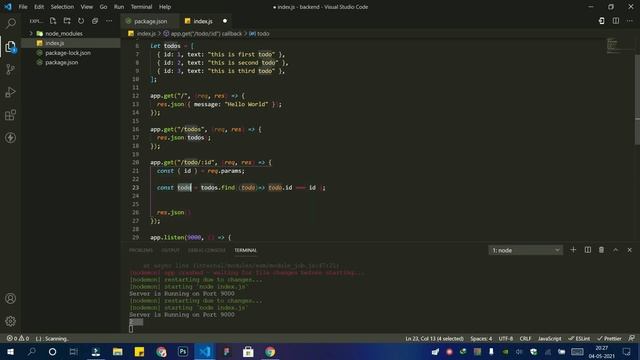Create Rest API using Javascript / Node Js смотреть онлайн