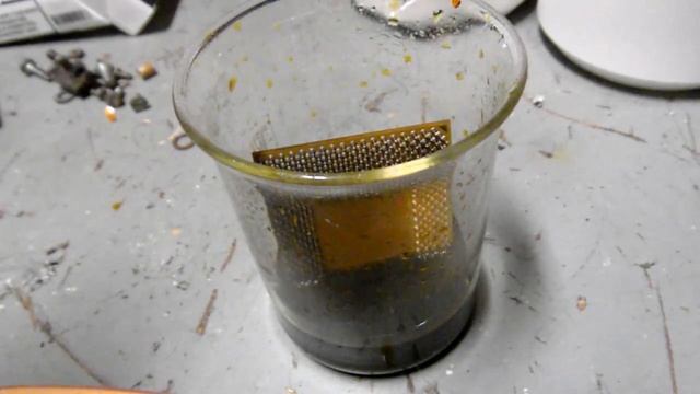 GOLD extraction from fibre CPU using iodine смотреть онлайн