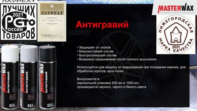 Презентация продукции Masterwax смотреть онлайн