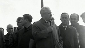 1970 год. Тюмень. Пуск первой троллейбусной линии Завод медоборудования - Моторный завод.