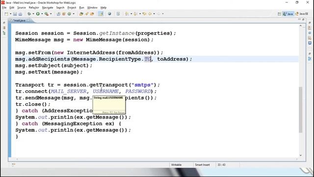 How To Send Mail Using Java Code смотреть онлайн