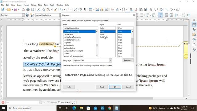 FORMAT MENU COMMANDS AND SHORTCUT KEYS IN LIBREOFFICE WRITER( CCC) смотреть онлайн