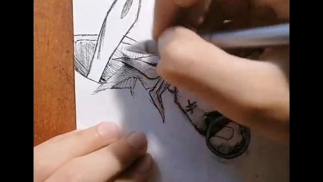 РИСОВАНИЕ ДЖОННИ ДЖОСТАРА СТИЛ БОЛЛ РАН (JJBA) | DRAWING JOHNNY JOESTAR STEEL BALL RUN (JJBA) #jjba