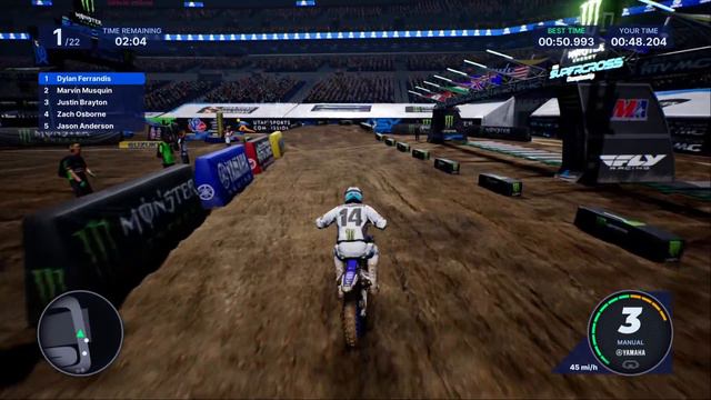 RAW GAMEPLAY - Monster Energy Supercross 5 (Dylan Ferrandis) смотреть онлайн