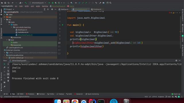 7-Other Data Types in Kotlin смотреть онлайн