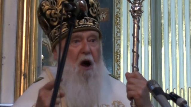 Проповідь Патріарха Філарета смотреть онлайн