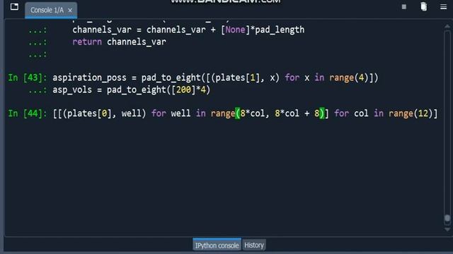 PyHamilton List Comprehension Tutorial (Checkerboard Dispense) смотреть онлайн