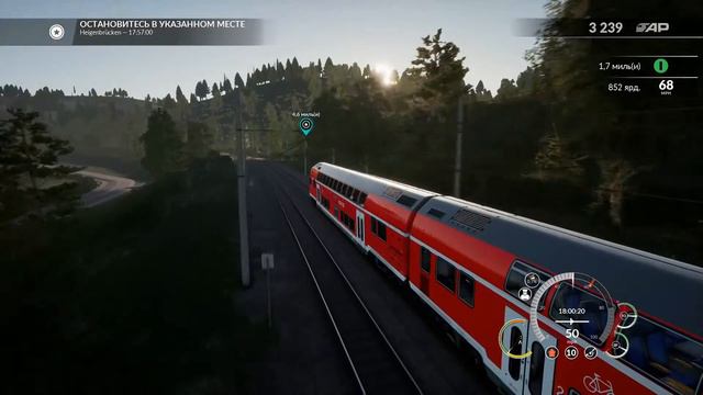 Train Sim World 2020 : Региональный экспресс (вечер) смотреть онлайн