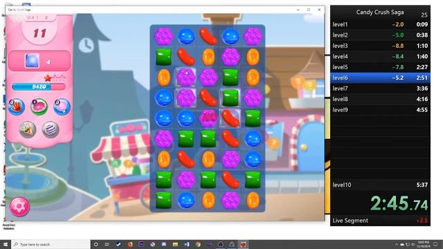 Candy Crush Saga Speedrun [5:31.72] смотреть онлайн