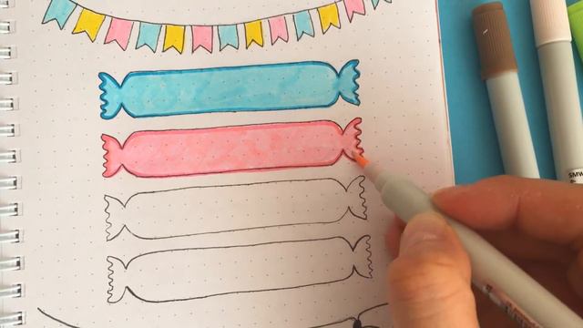 Разворот в ЛД Мой день / ПРОСТЫЕ Идеи для Личного Дневника смотреть онлайн