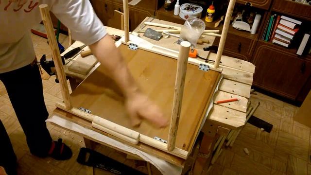 Раскладной столик своими руками