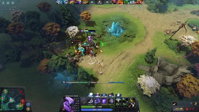 АГАНИМНЫЙ ВОИД ИМБА 7.23 | FACELESS VOID DOTA 2 7.23 смотреть онлайн