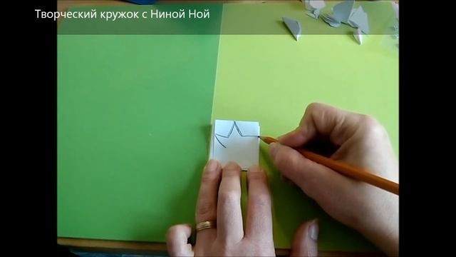 Мастерим с детьми. Как самому сделать объемную "Поп-Ап" открытку к Рождеству или Новому Году смотреть онлайн