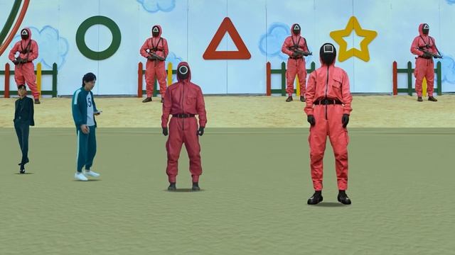 Игра в Кальмара - Сравнение размеров | Самые большие персонажи игры в кальмара смотреть онлайн