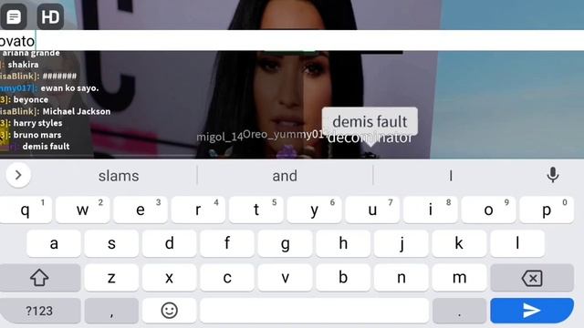 Roblox Guess the singer ( POP Singers Edition ) all answers :-) смотреть онлайн