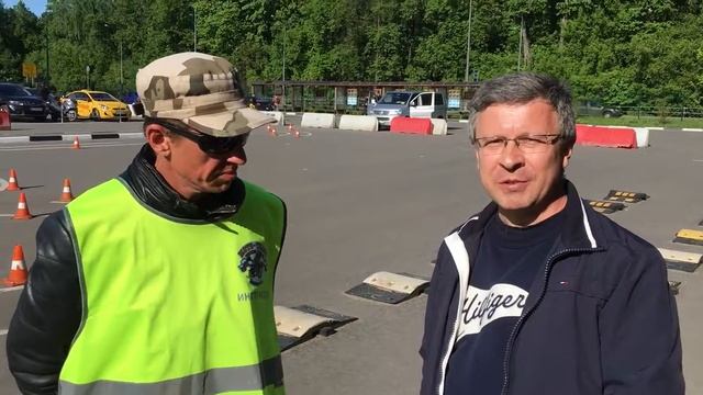Мотошкола в Москве на категорию А, А1. Отзыв о мотошколе сразу после экзамена - Николай.
