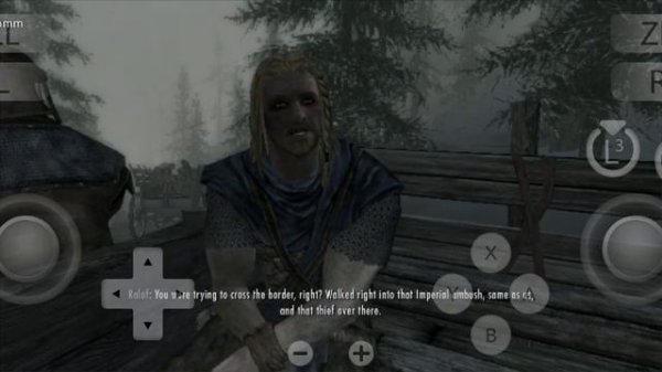 The Elders Scroll V: Skyrim Game Test (Yuzu Android-217, Snapdragon 685, 8GB RAM)