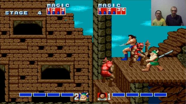 Golden Axe. Спасаем короля от Смертоносного колдуна и возвращаем золотую секиру в Юрию! смотреть онлайн