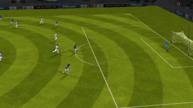 FIFA 14 Android - опять гол, опять Месси смотреть онлайн