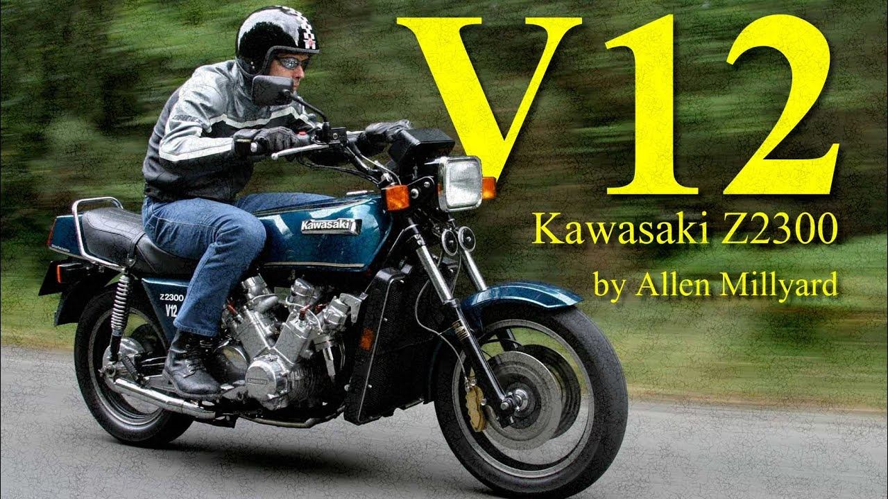 Мотоцикл с V12 - Millyard-Kawasaki Z2300 смотреть онлайн