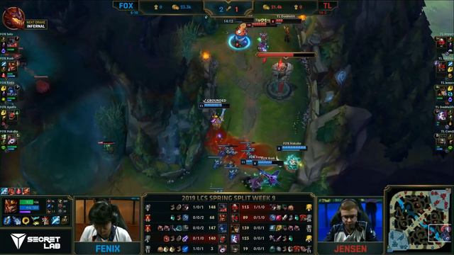 FOX vs. TL | Week 9 LCS 2019 | Чемпионат Америки LCS NA | Team Liquid Echo Fox смотреть онлайн