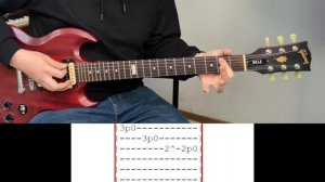 Как играть AC DC Back in black на гитаре. Табы и подробный разбор основного риффа из песни.