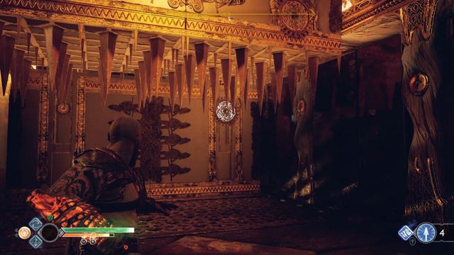 God of War Path to Jotunheim Break the Chains Get Past Spike Pistons to Next Area смотреть онлайн