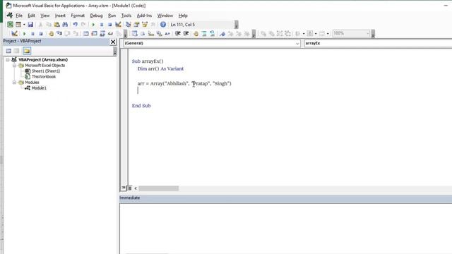 Join Function Array-9 Excel VBA Part-25 (full hindi tutorial) смотреть онлайн