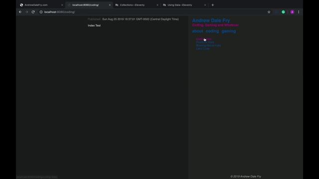 Let's Code - Static Site Generator - Eleventy - Part 4 смотреть онлайн
