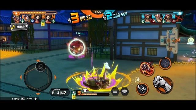 6* MAXED ONIGASHIMA LUFFY SS League Gameplay | One Piece Bounty Rush смотреть онлайн