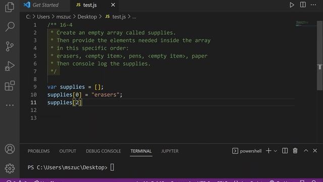 16-4 JavaScript Array смотреть онлайн