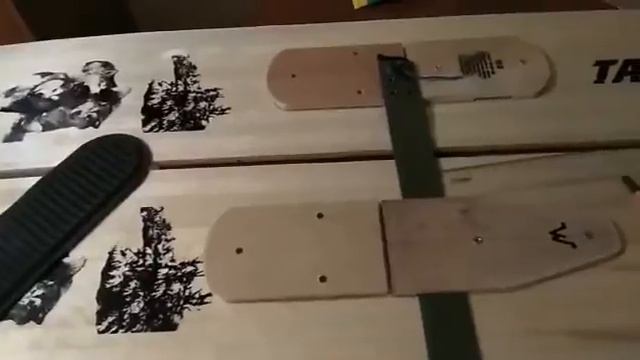 Охотничьи лыжи. (Монтаж креплений). смотреть онлайн