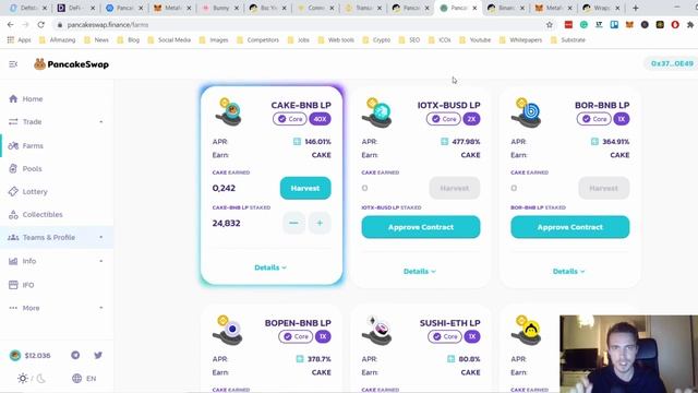 Pancake swap and Pancake bunny yield farming guide +400% APY (Beginners guide) смотреть онлайн