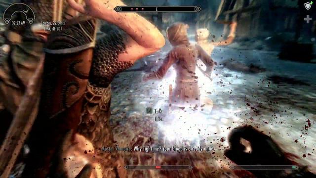 Skyrim Whiterun Werewolf And Vampire Attack (PC Special Edition)