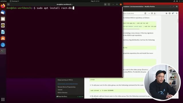 Installing AMD OpenCL ROCm driver Ubuntu 20.04 смотреть онлайн
