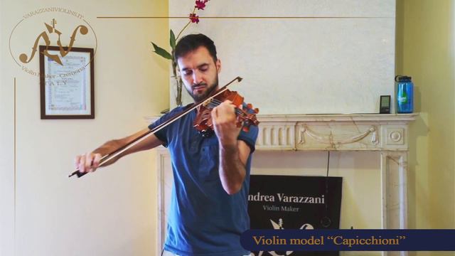 Violin model "Capicchioni" смотреть онлайн