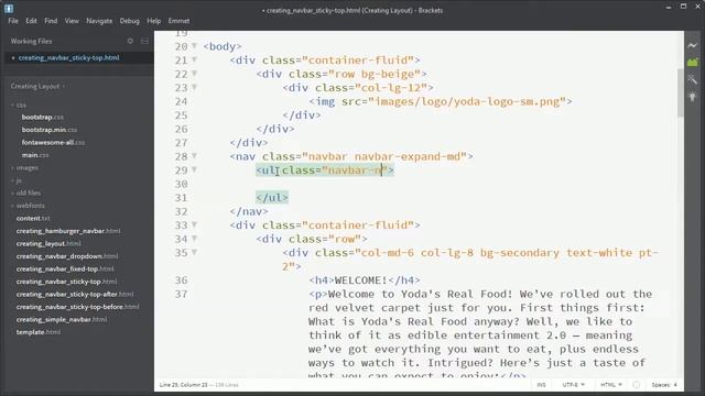 Creating a Sticky-Top Navigation Bar (Navbar) with Bootstrap 4 смотреть онлайн