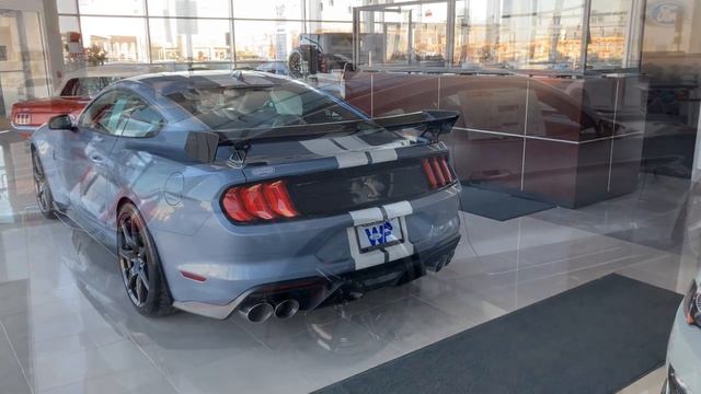 2022 GT500 Brittany Blue Metallic Heritage Edition at Westfield Ford 3137 смотреть онлайн