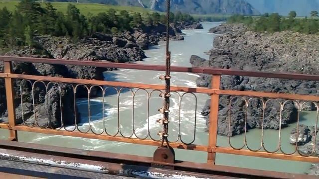 Река Катунь, самый красивый порг Тельдекпень. смотреть онлайн