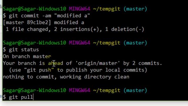 How to sync with remote in Git смотреть онлайн