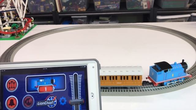 LIONEL THOMAS APP CONTROLLED TRAIN SET Unboxing and Set Up смотреть онлайн