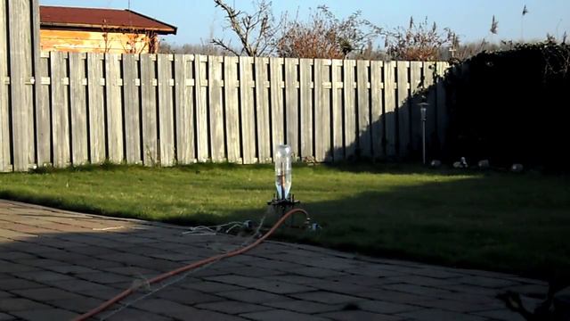 Water rocket high pressure test (203 psi/15 bar) смотреть онлайн