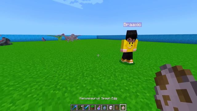 Ich CHEATE heimlich in einem DINOSAURIER MOB BATTLE! in Minecraft смотреть онлайн