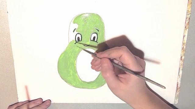 How To Draw an Avocado Easy / Как Легко Нарисовать Авокадо смотреть онлайн