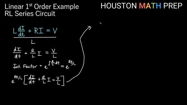 RL Series Circuit (Linear First-Order Differential Equation) смотреть онлайн