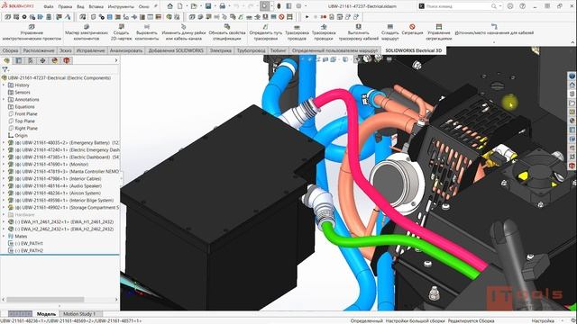 Новый функционал в SOLIDWORKS Routing 2022 смотреть онлайн