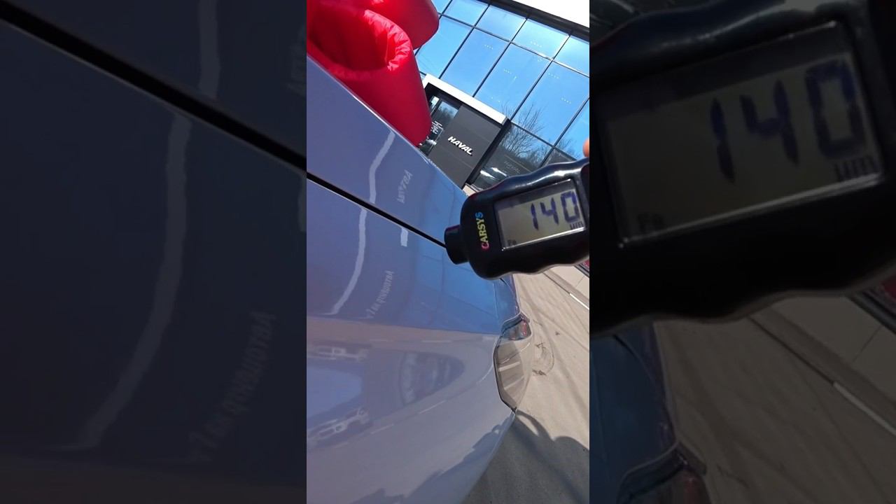 Новый Haval Jolion 2024, толщина ЛКП. смотреть онлайн